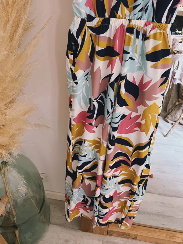 Magnifique combinaison multicolore dos nu - photo numéro 4