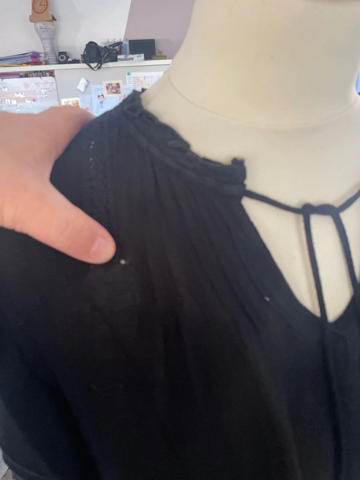 Haut phildar noir taille 40 - photo numéro 9