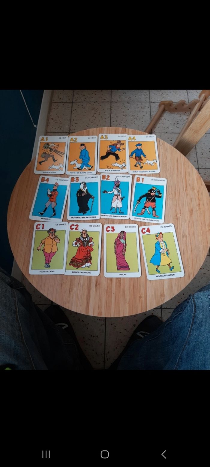 Jeux de carte tintin (collection) - photo numéro 7