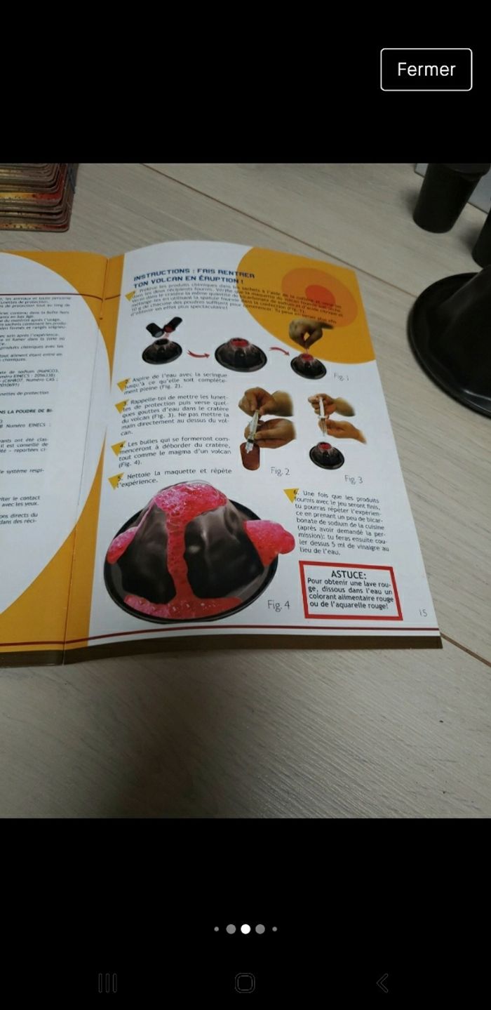Jeu éducatif Découverte de volcanologie - photo numéro 6