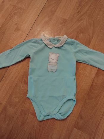 Obaïbi bodies manches longues 3mois