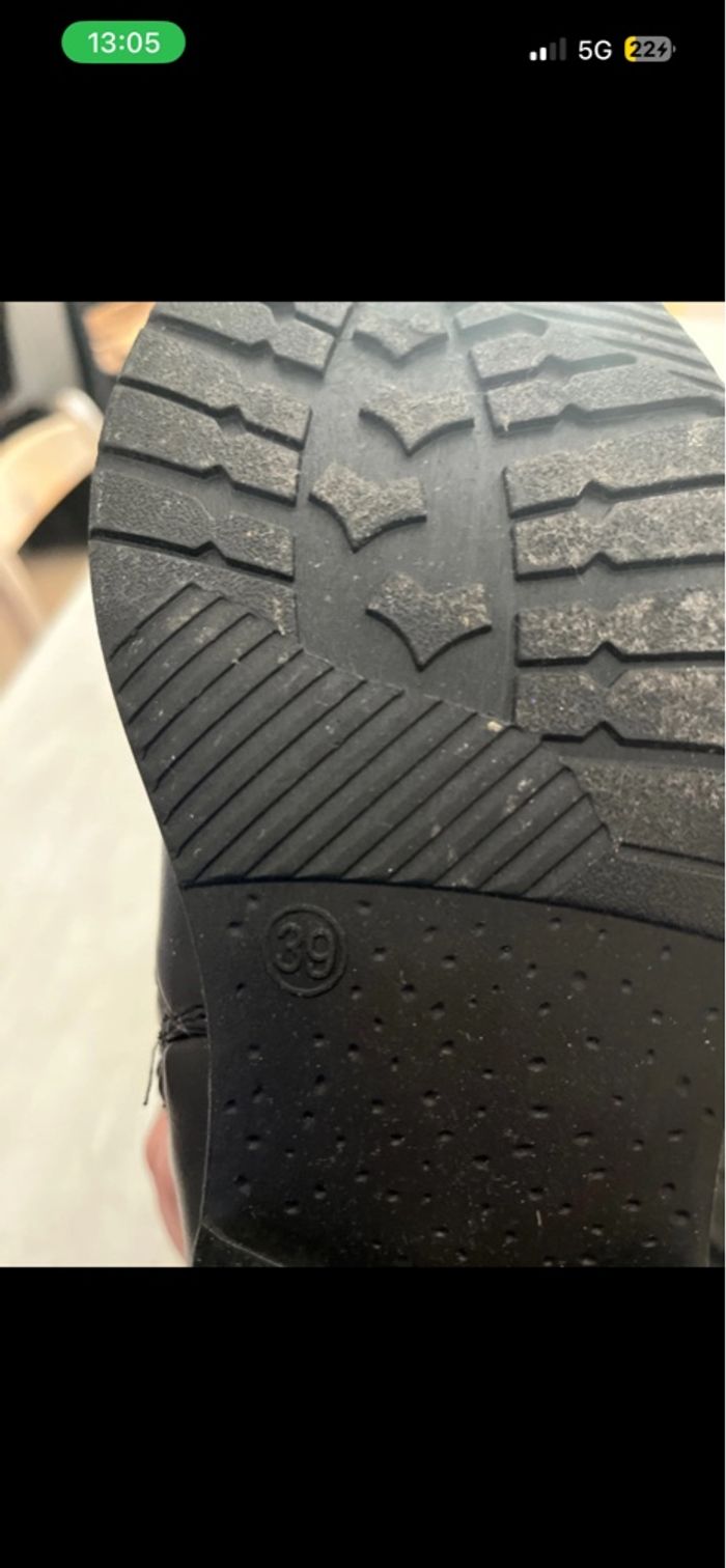 Bottes hautes noires - photo numéro 5