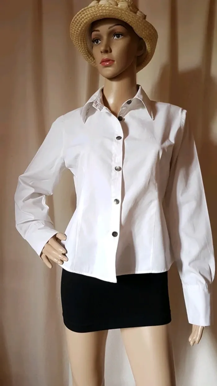 Chemisier I&M blanc