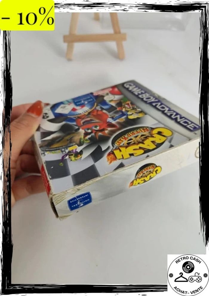 Crash Nitro Kart - sans notice - Nintendo GBA Game Boy Advance - photo numéro 6