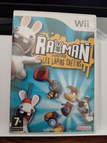 Jeu vidéo Rayman contre les lapins crétins 