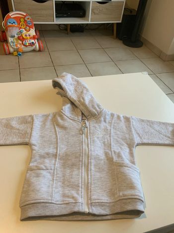 Gilet à capuche