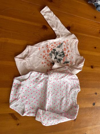 Lot de 2 bodies manches longues