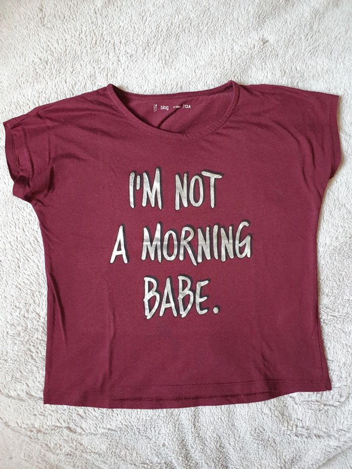 T-shirt Gémo taille 12 ans