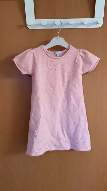 Robe rose pâle taille 18 mois