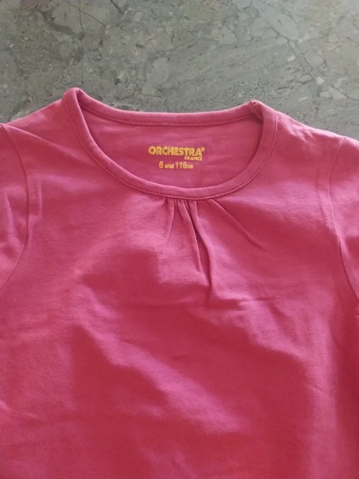 T-shirt manche longue T.6ans - photo numéro 3