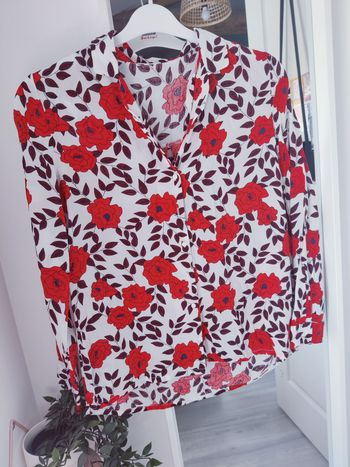 Chemise rétro vintage fleurs Pimkie Taille 36