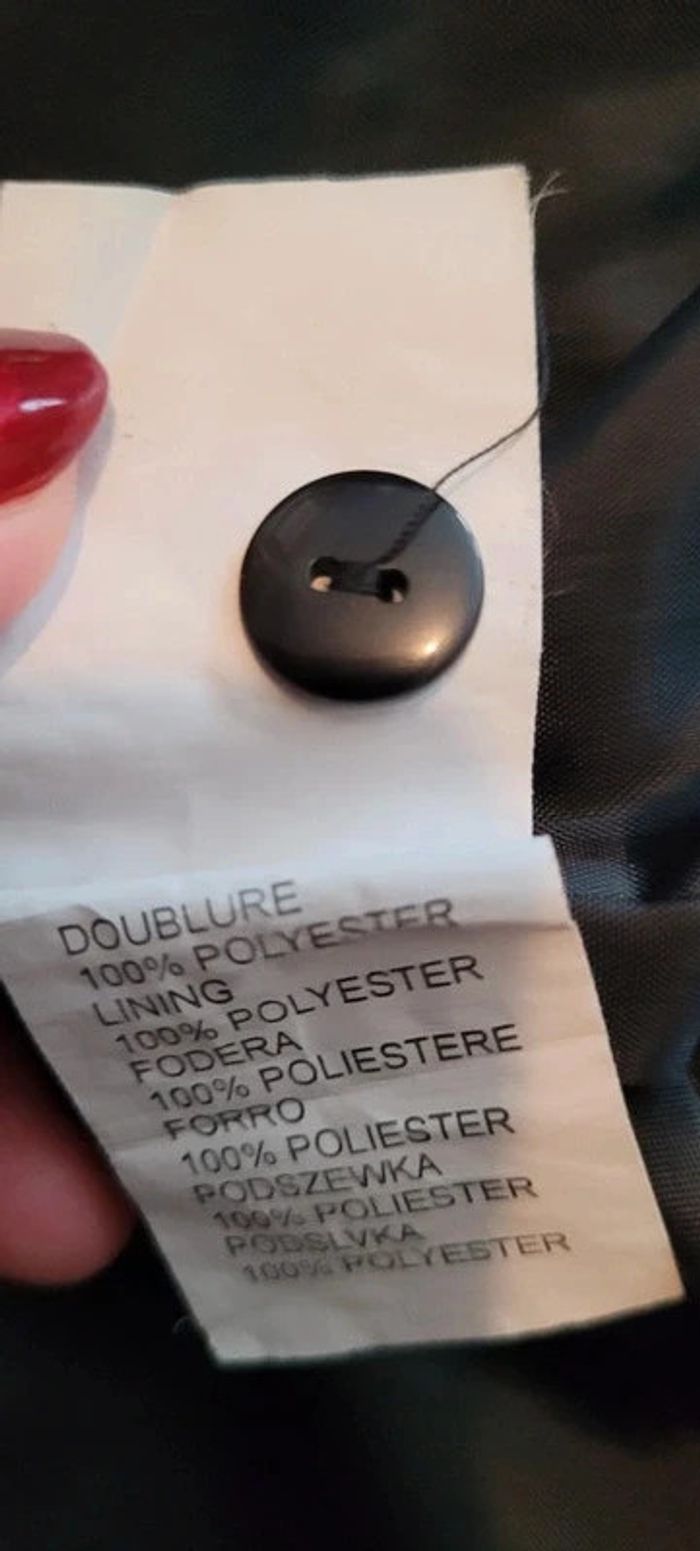 Veste noir Camaïeu 36 - photo numéro 7