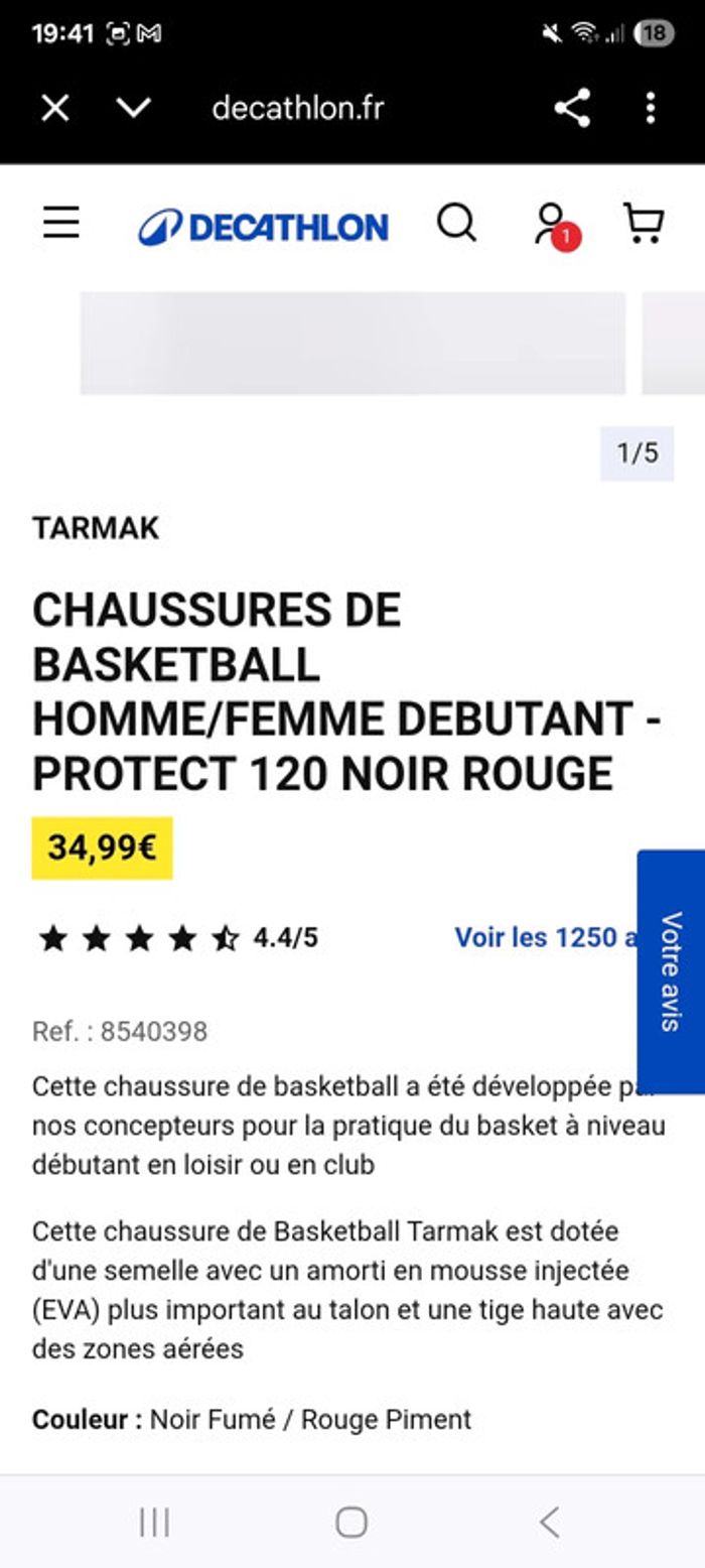 Chaussures de basketball neuves Decathlon - photo numéro 6