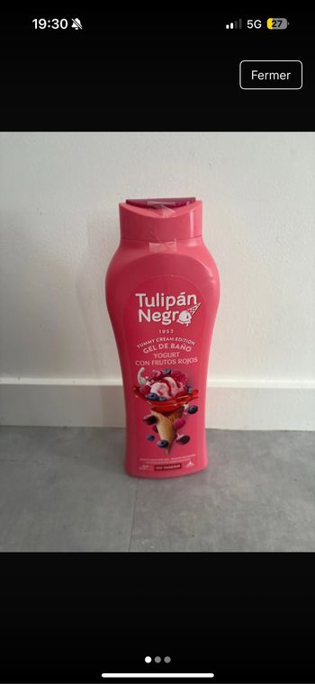 Gel douche tulipan negro