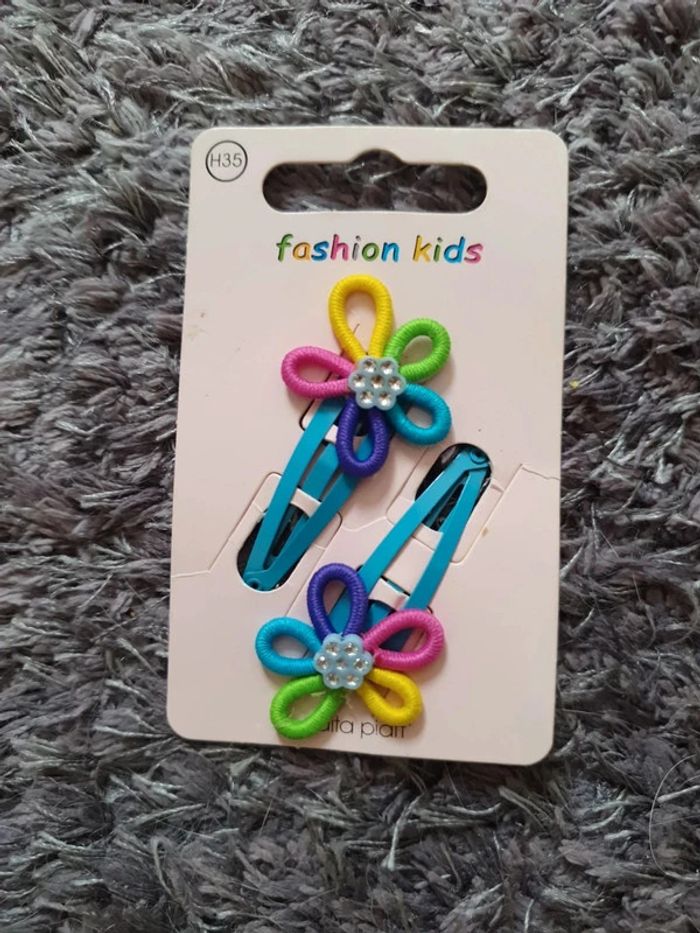 Barrettes fillette