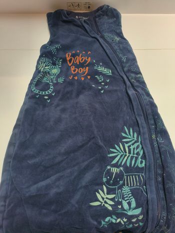 Gigoteuse turbulette tigre boy 18-36 mois hiver