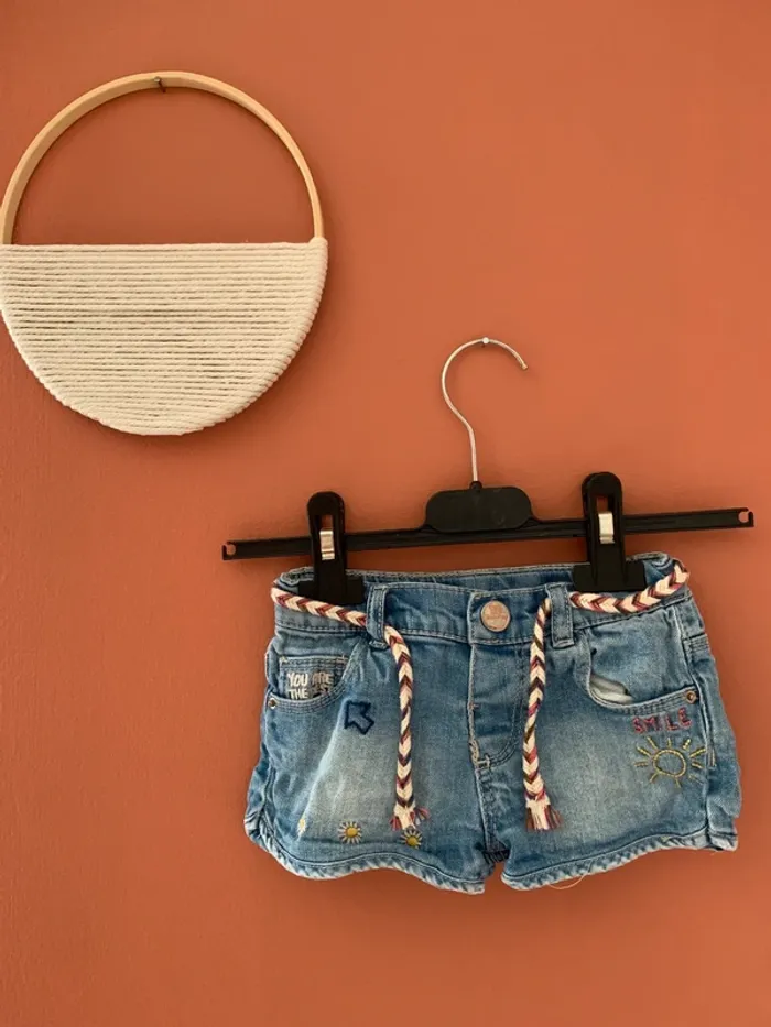 9/12 mois - zara- short fille