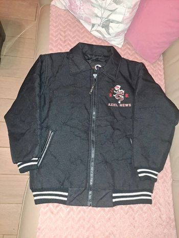Manteau chaud qualité axel news 12 ans garçon marine