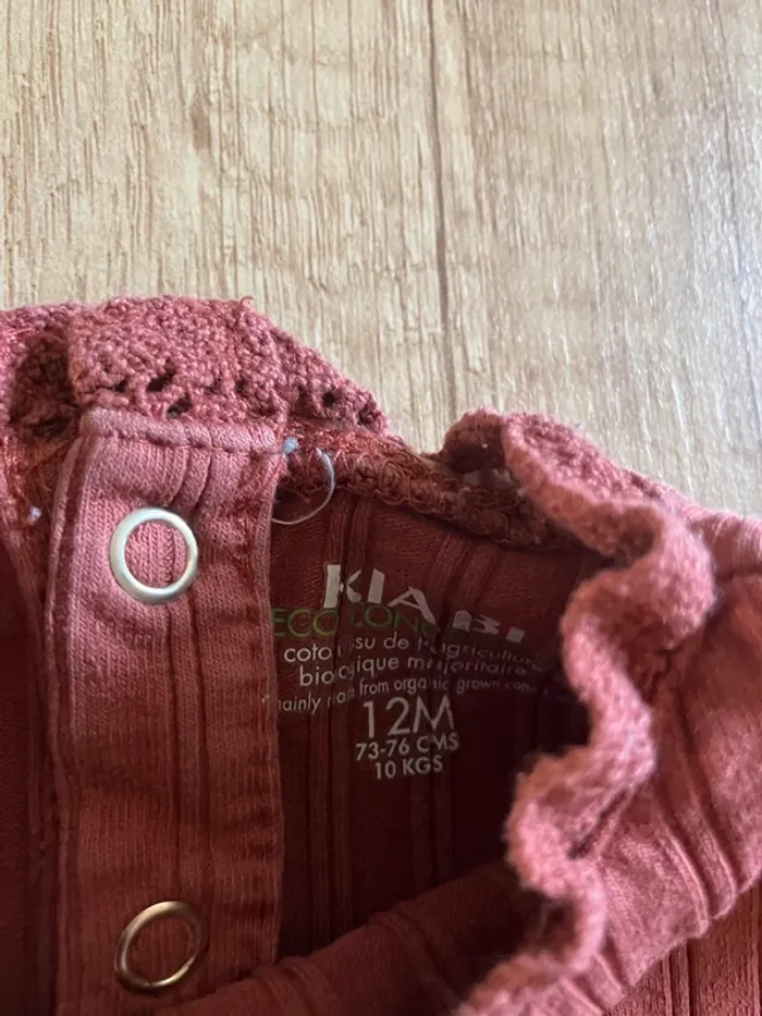 Body manches longues fille 12 mois - photo numéro 3