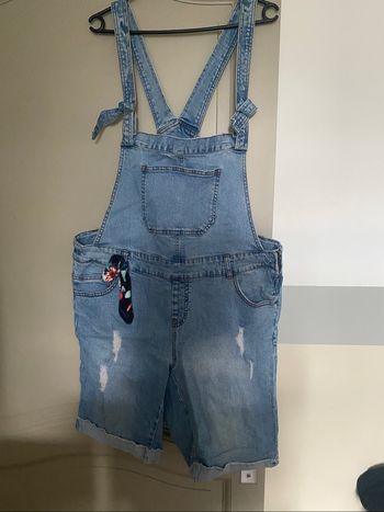 Combi short en jean