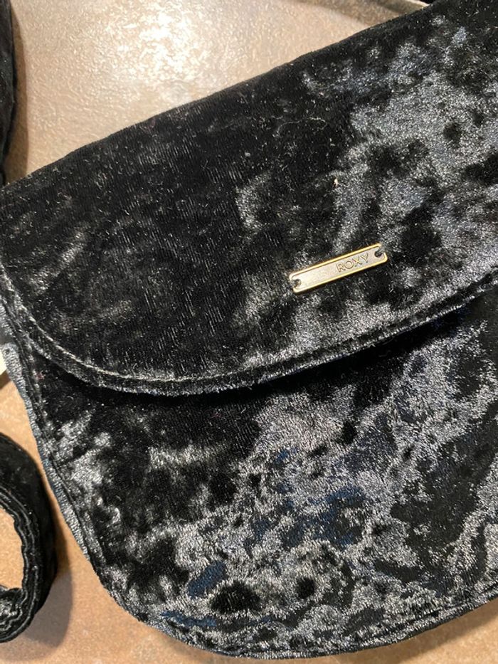 Sac bandoulière Roxy velours - photo numéro 3