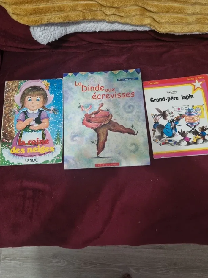 Lots de 3 livres