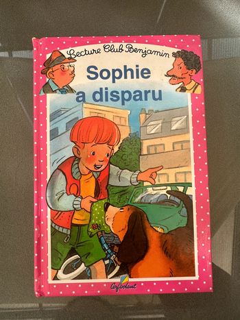 Sophie a disparu Lecture Club Benjamin