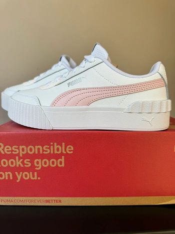 Basket puma Carina lift platform. Femme . Taille 37.5 .couleur blanche.