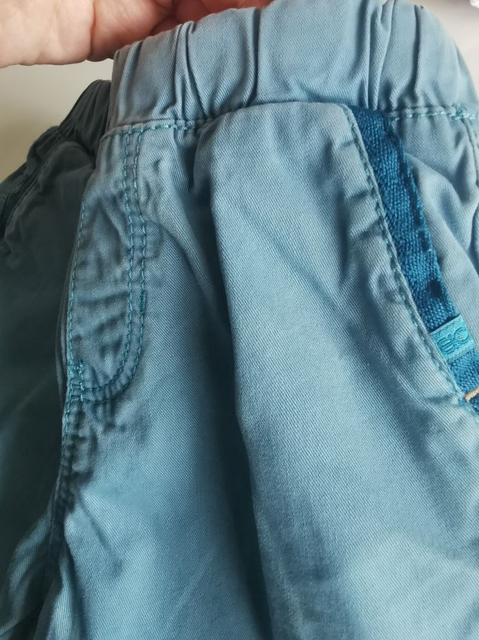 Pantalon bleu bébé garçon 6mois obaibi tbe - photo numéro 2