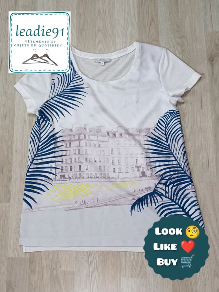 tee shirt 27 Quai de Seine Paris femme 38
