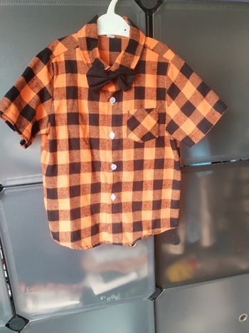 Chemise manche courte garçon