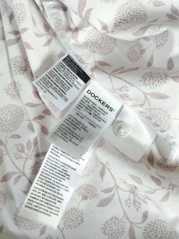 Chemise fleurie  - Dockers  - S -  Comme Neuve - photo numéro 6