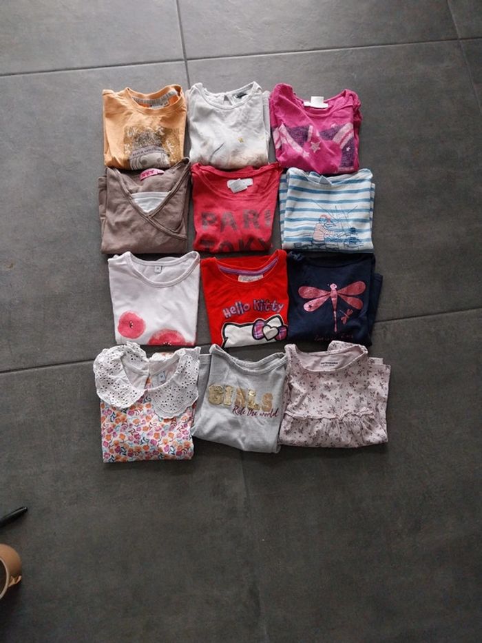 Lot de tee shirt fille 3 ans
