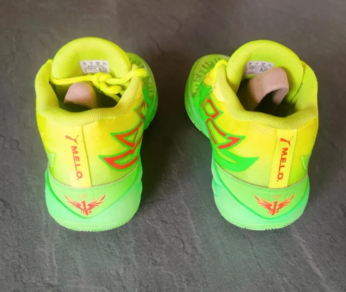 Puma LaMelo Ball MB.01 - Taille 39 - Vert - photo numéro 3