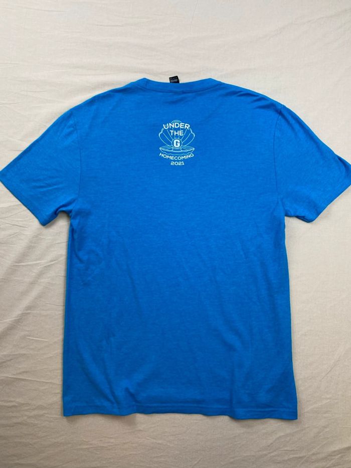 T-shirt imprimé sport USA, homme, été, Bleu S - photo numéro 3