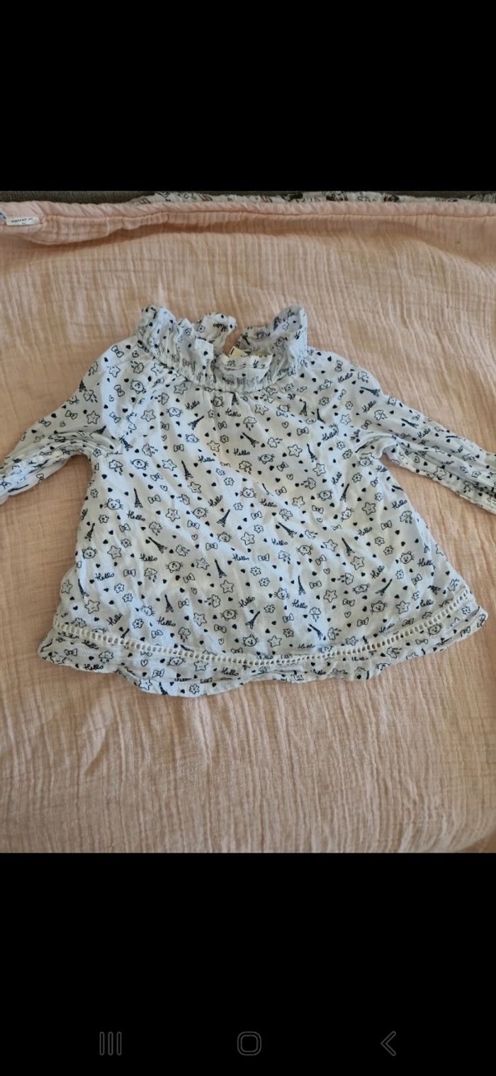 Blouse Orchestra taille 6 mois