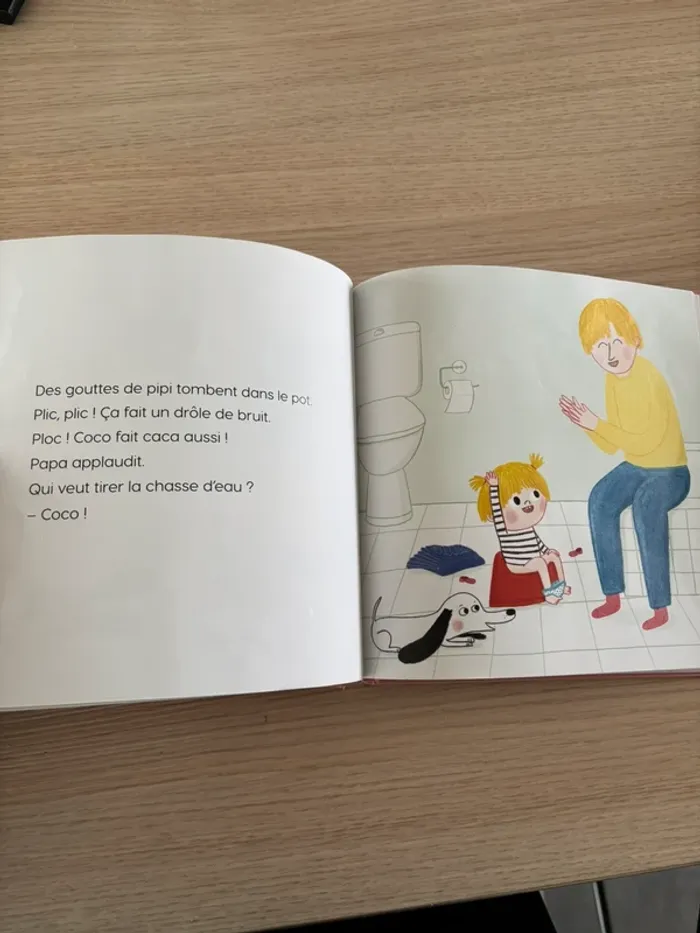 Livre Histoires à lire sur le pot édition Fleurus - photo numéro 4