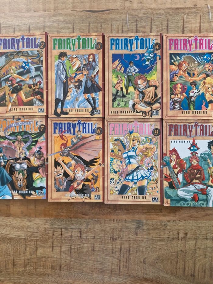 🇫🇷 Fairy Tail 1 à 10 comme neuf Manga - photo numéro 3