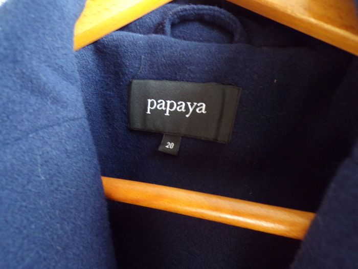 Manteau duffle coat marine T48 neuf - photo numéro 2