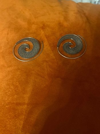 Boucles d’oreilles spirales