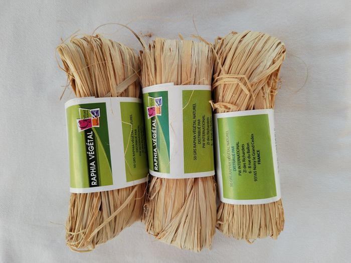 Raphia naturel Loisirs créatifs Bricolage - photo numéro 7