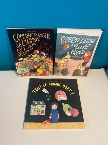 3 livres école des Loisirs de Audrey poussier’