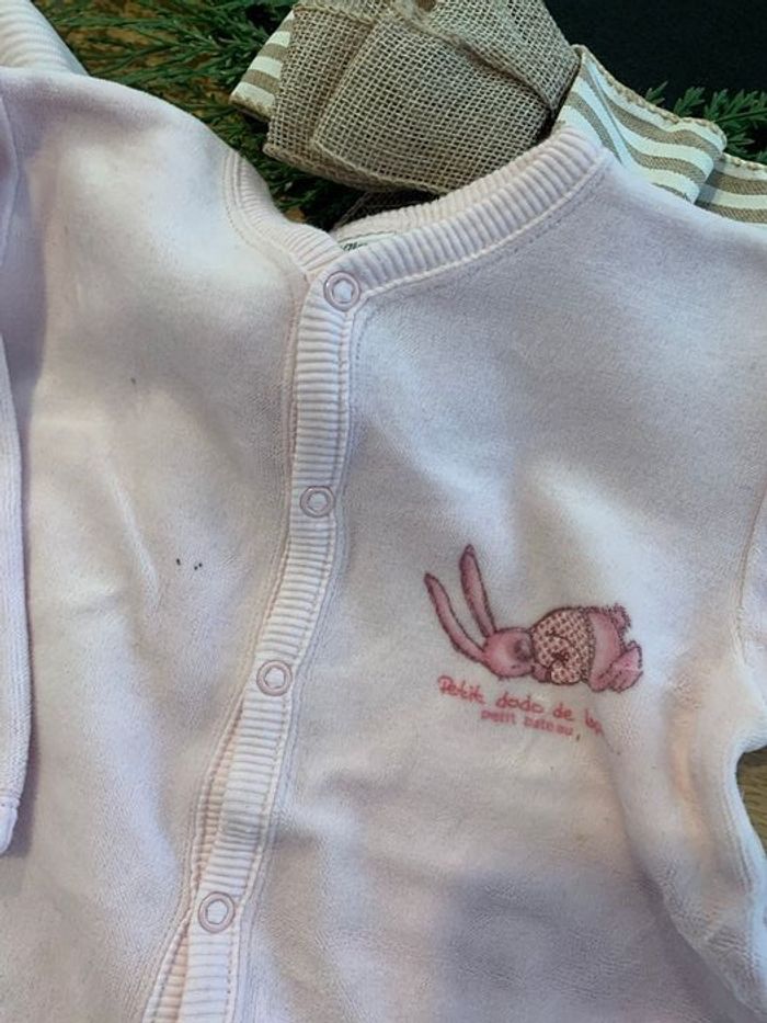 Lot de 2 pyjamas petit bateau 12 mois - photo numéro 3