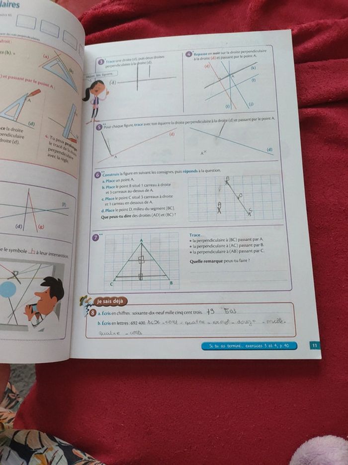 Cahier d'exercices maths CM2 - photo numéro 5