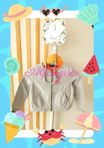 Veste et bandeau sergent major lovely unicorn neuve