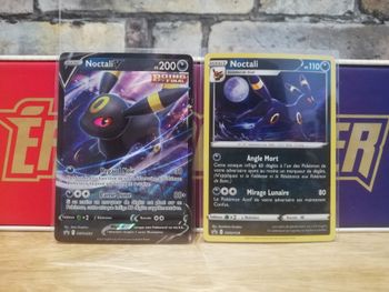 Cartes Pokemon Noctali SWSH129 et SWSH203 