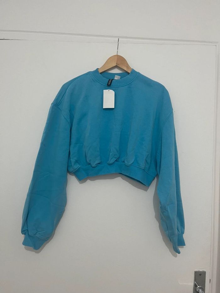 Sweat bleu H&M