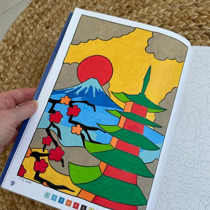Coloriage mystère tour du monde - photo numéro 3