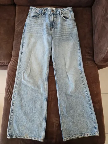 Jean wide legs 38 Pull & Bear Neuf