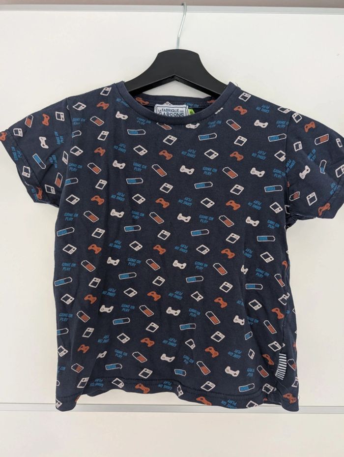 Tshirt motif gamer 8 ans la Fabrique des garcons